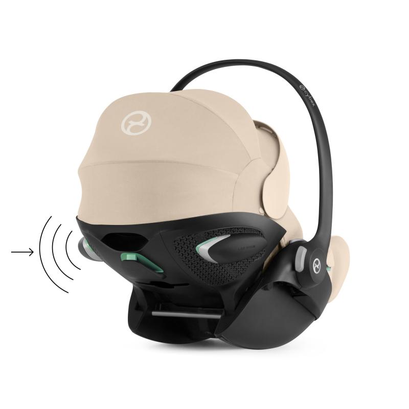 Siège-auto Cloud G3 i-Size groupe 0+ Plus Almond Beige CYBEX arrière