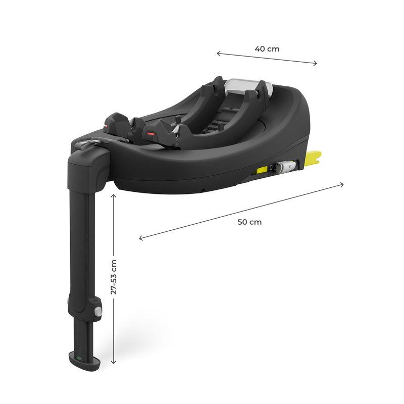 Siège-auto I-Lite i-Size + Base Endura Safe Fx Beige KINDERKRAFT dimensions base