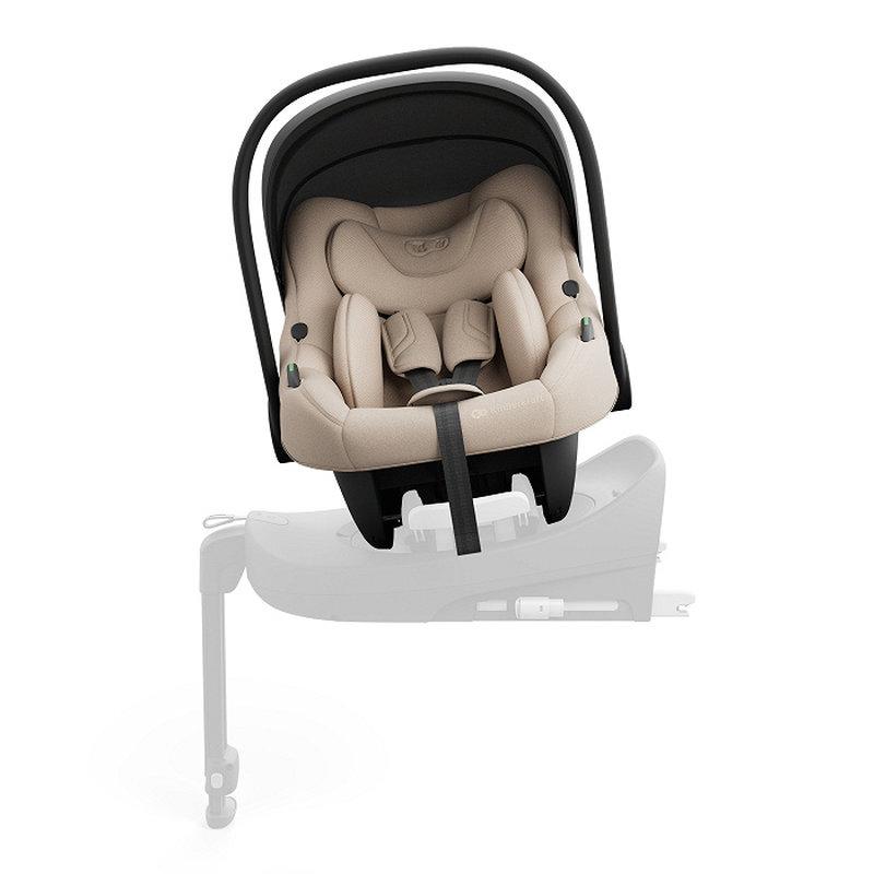 Siège-auto I-Lite i-Size Groupe 0+ Beige KINDERKRAFT face sur base