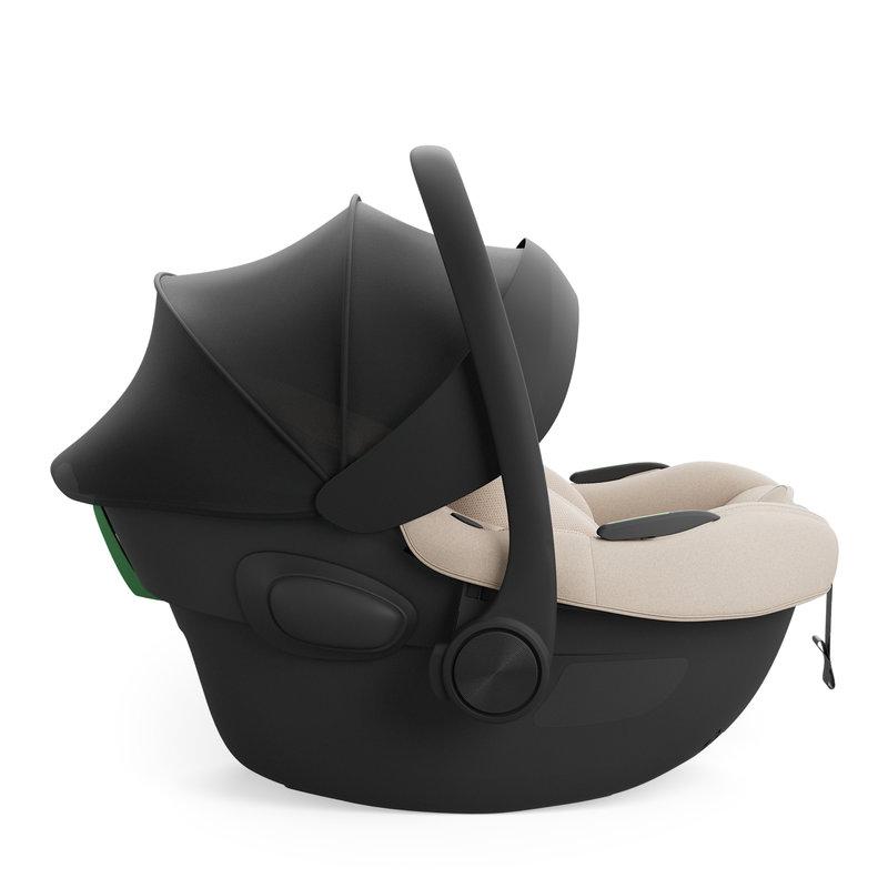 Siège-auto I-Lite i-Size Groupe 0+ Beige KINDERKRAFT côté canopy