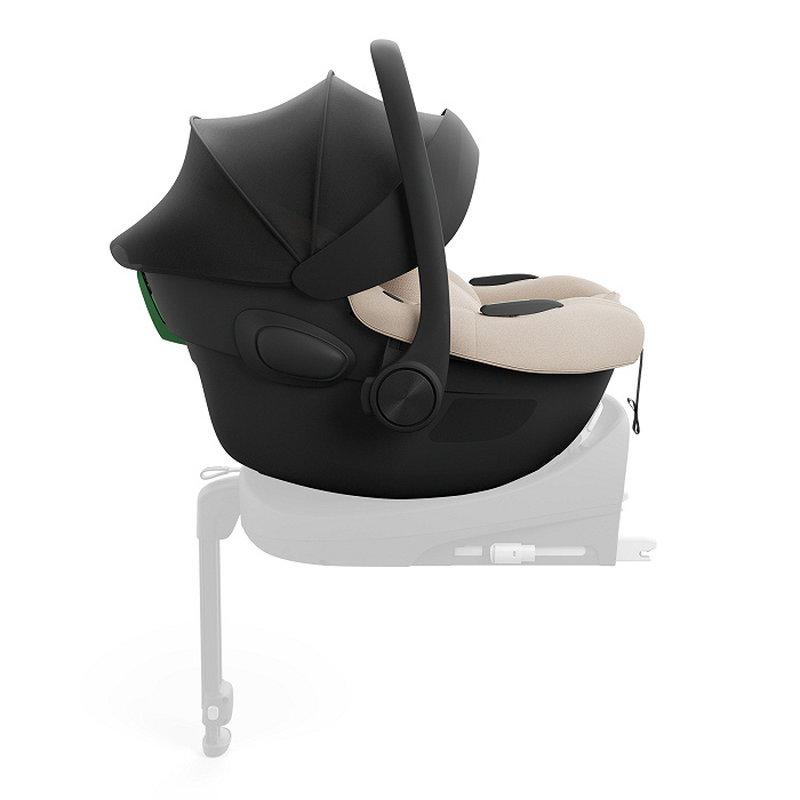 Siège-auto I-Lite i-Size Groupe 0+ Beige KINDERKRAFT côté canopy sur base