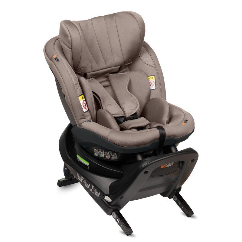 Siège-auto iZi Turn i-Size Dark Edge pivotant groupe 0+/1 Dark Sand Soft Breeze BESAFE produit