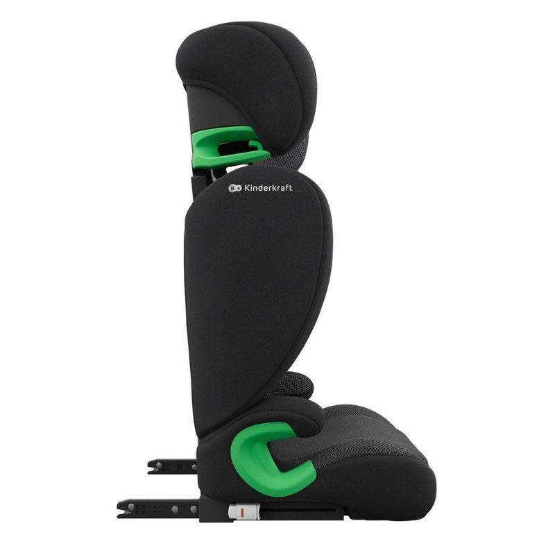 Siège-auto Junior Fix 2 Plus i-Size groupe 2/3 Noir KINDERKRAFT côté 2