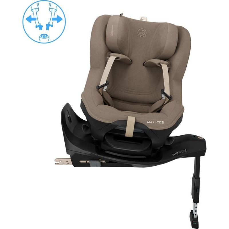 Siège-auto Mica Slide Pro 0/1 Authentic Truffle MAXI COSI pivotant