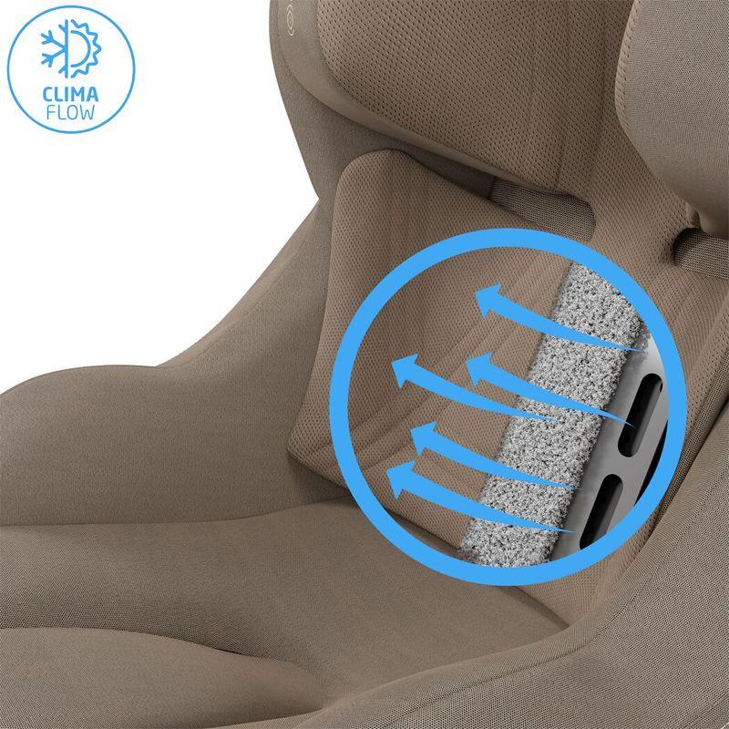 Siège-auto Mica Slide Pro 0/1 Authentic Truffle MAXI COSI aerations