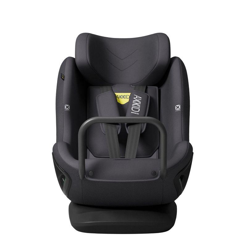 Siège-auto Minikid Core groupe 0/1/2 Arctic Mist Grey AXKID de face avec tétière haute