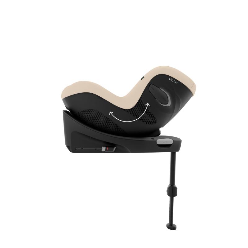 Siège-auto Sirona G3 i-Size groupe 0+/1 Plus Almond Beige CYBEX dos route