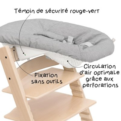 Transat Newborn Set chaise haute Tripp Trapp avec suspension pour jouet