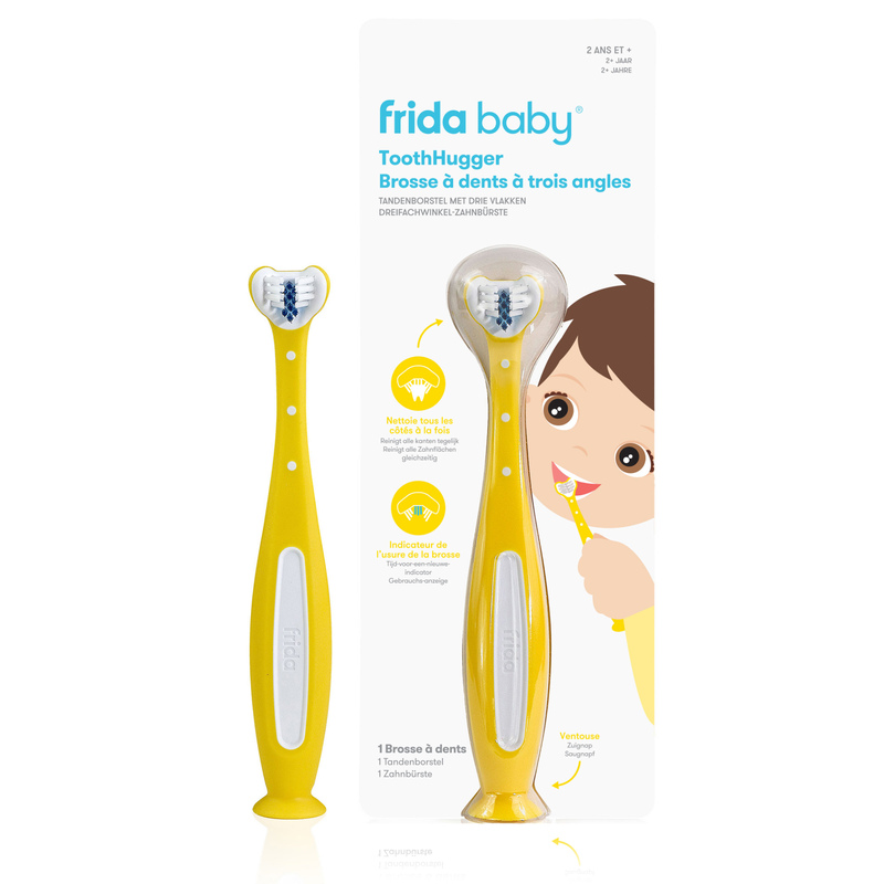 SmileFrida Brosse à dents à trois angles Frida produit face