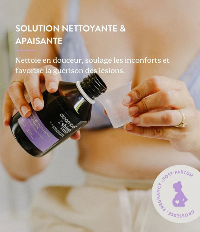 Solution Nettoyante & Apaisante Doomoo x ShinnCare 200 ml Babymoov infos 2