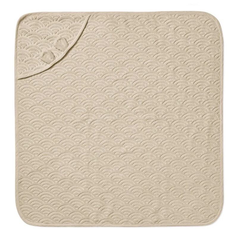 Sortie de bain avec oreilles 80 x 80 cm CamCam Produit dos