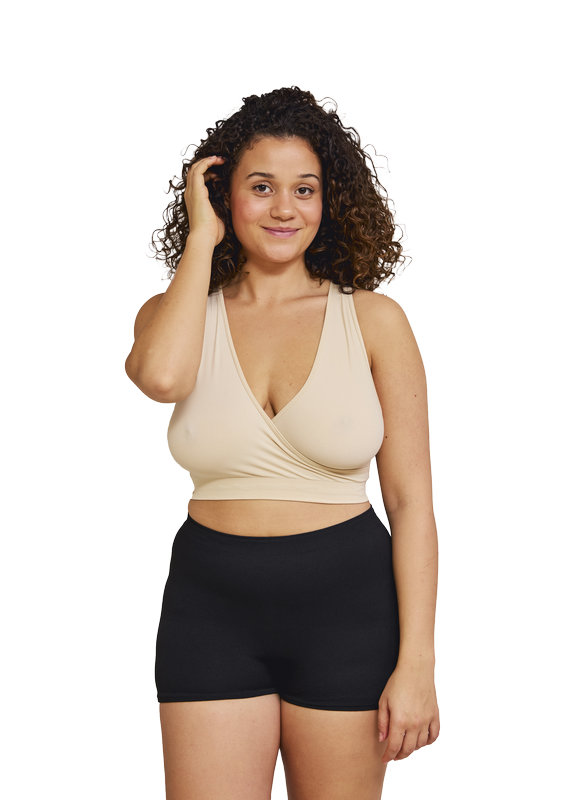 Soutien-gorge de maternité et d'allaitement Comfi-cool Beige Carriwell lifestyle 3
