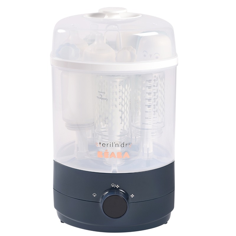Steril 'n' dry Stérilisateur séchant 2 en 1 Night blue Beaba produit face