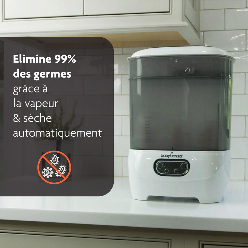 Stérilisateur et Sèche-Biberon Advanced Baby Brezza lifestyle