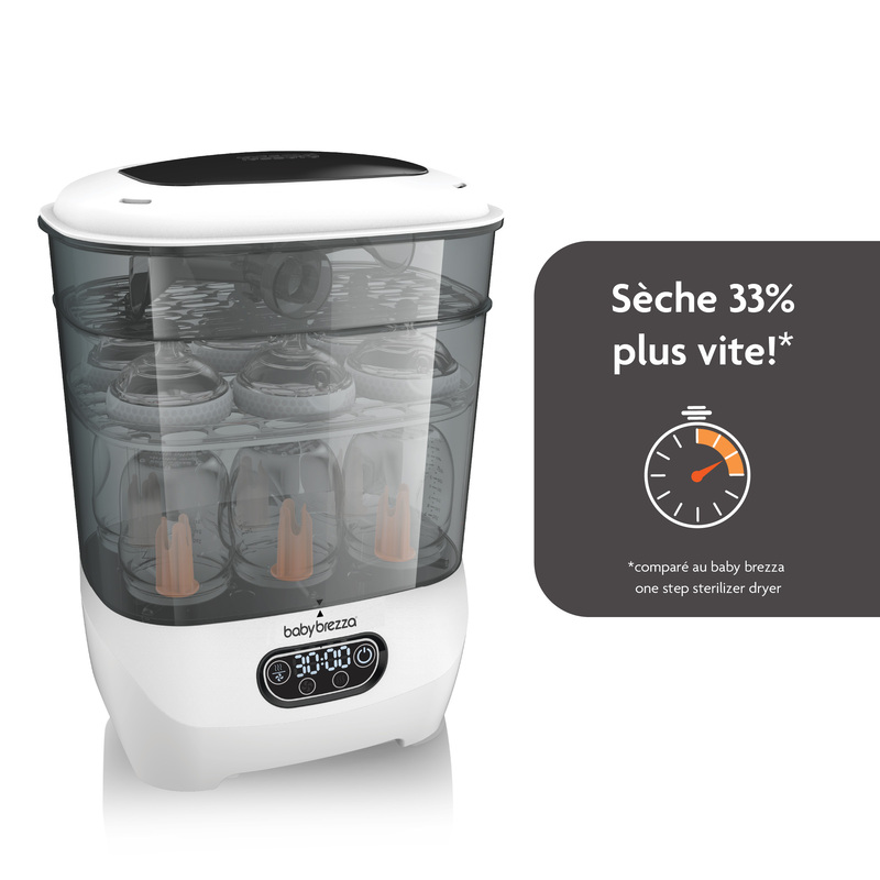 Stérilisateur et Sèche-Biberon Advanced Baby Brezza sechage