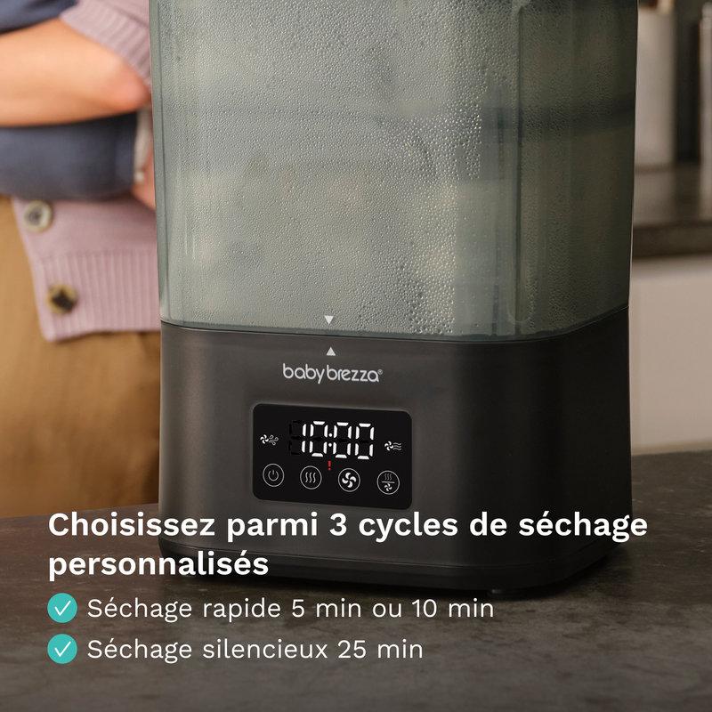 Stérilisateur SuperQuick Sterilizer Dryer Advanced Noir BABY BREZZA