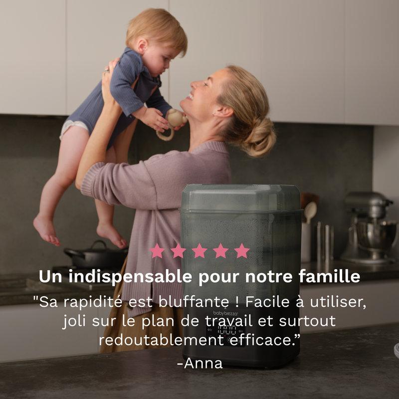 Stérilisateur SuperQuick Sterilizer Dryer Advanced Noir BABY BREZZA infos 8