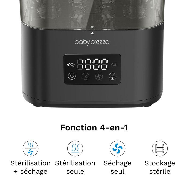 Stérilisateur SuperQuick Sterilizer Dryer Advanced Noir BABY BREZZA infos 4