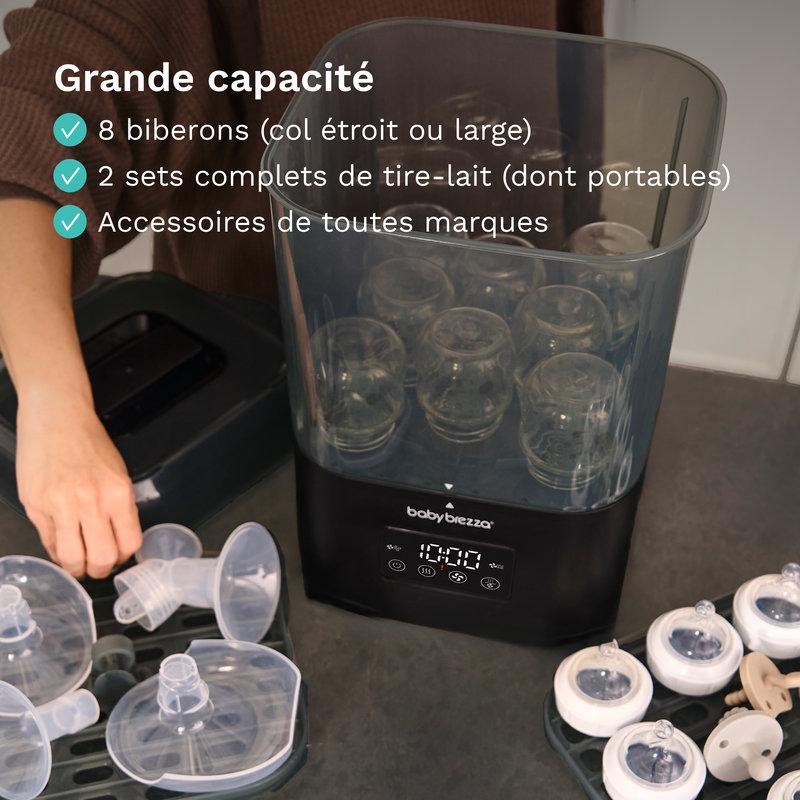 Stérilisateur SuperQuick Sterilizer Dryer Advanced Noir BABY BREZZA infos 2