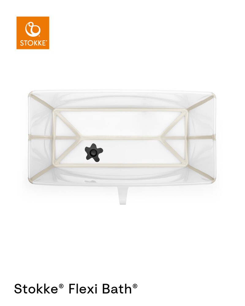 Set Flexi Bath + support baignoire Stokke vue du dessus