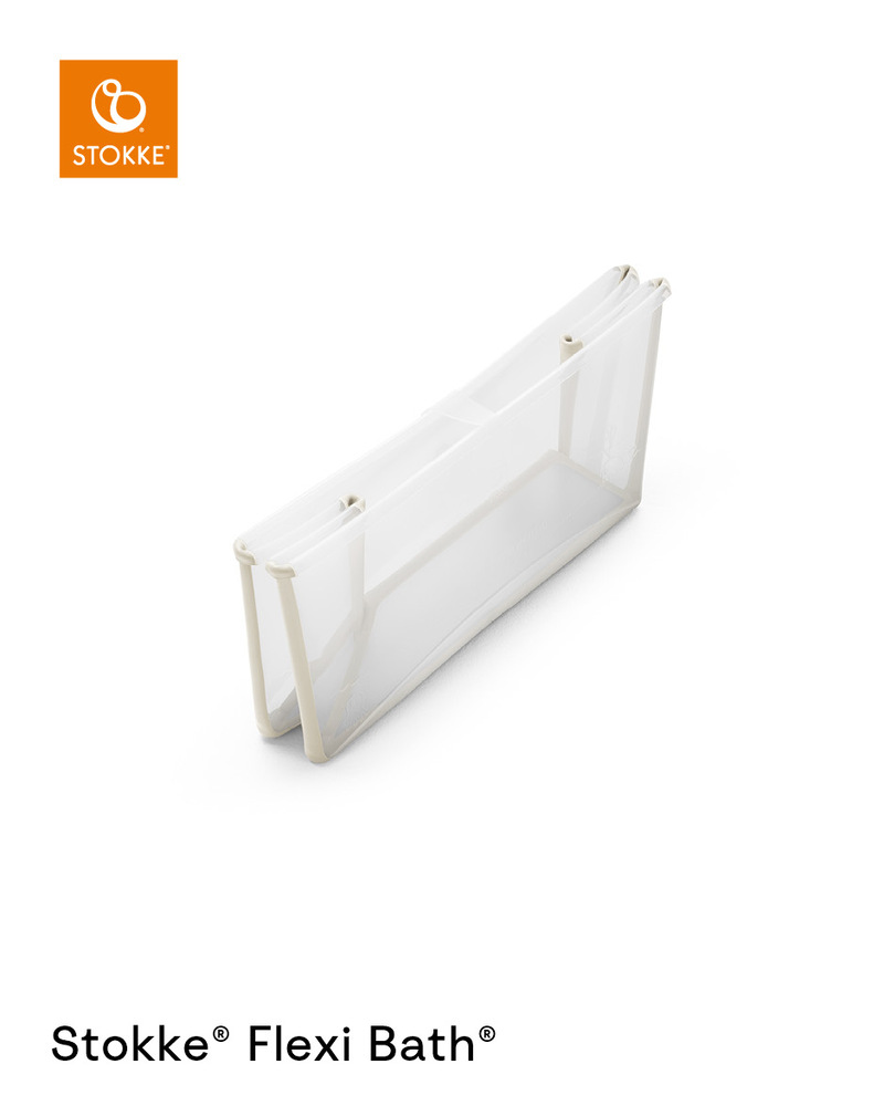 Set Flexi Bath + support baignoire Stokke baignoire pliée