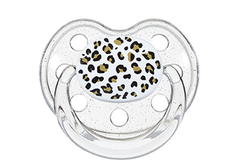Sucette 6 mois + Leopard Le Biberon Français produit face