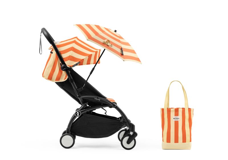 Summer Kit Riviera pour Yoyo 3 Capri Stokke éléments sur poussette