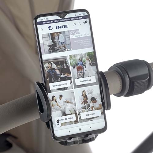 Support de smartphone pour poussette Jané Vertical