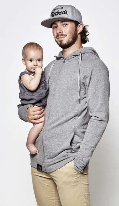 Sweat du parent Gris Chiné Love Radius Enfant