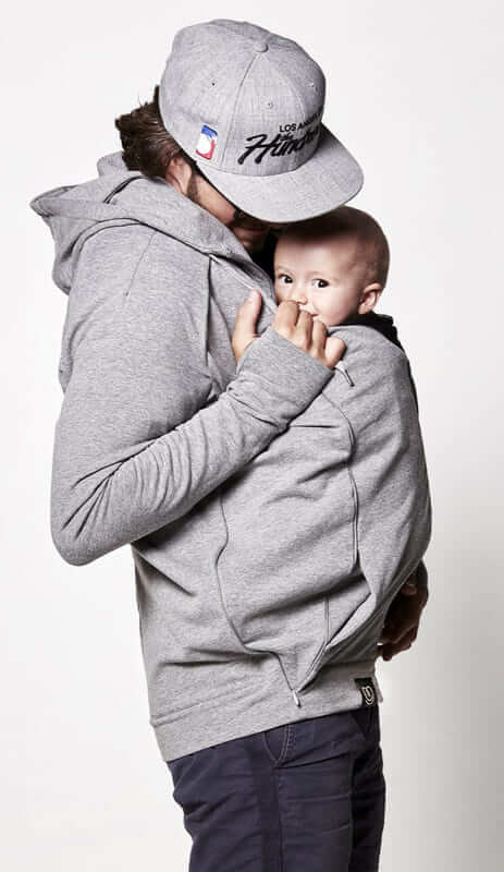 Sweat du parent Gris Chiné Love Radius Portage