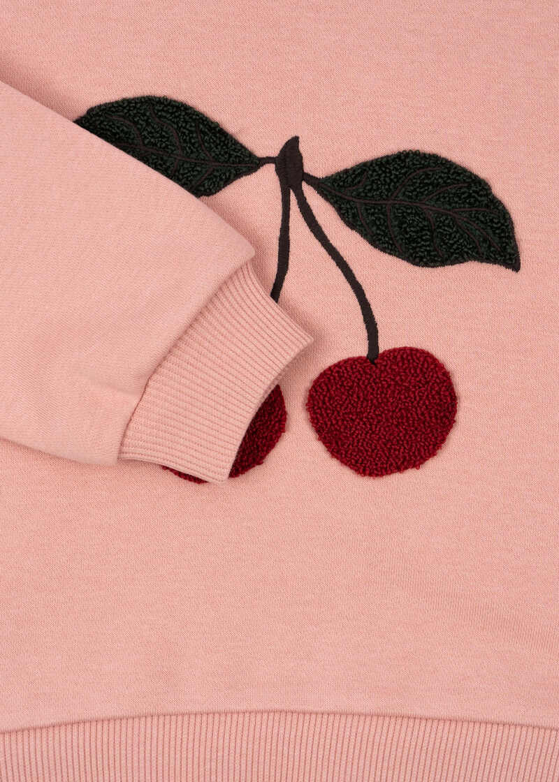 Sweat shirt Lou Mellow Rose KONGES manche