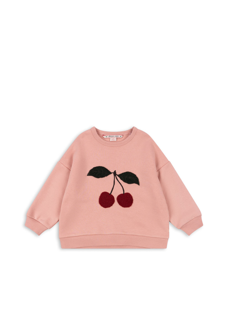 Sweat shirt Lou Mellow Rose KONGES Produit face