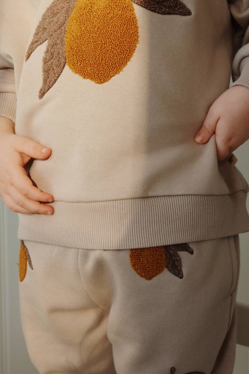 Sweat shirt Lou Oxford Tan KONGES Produit lifestyle