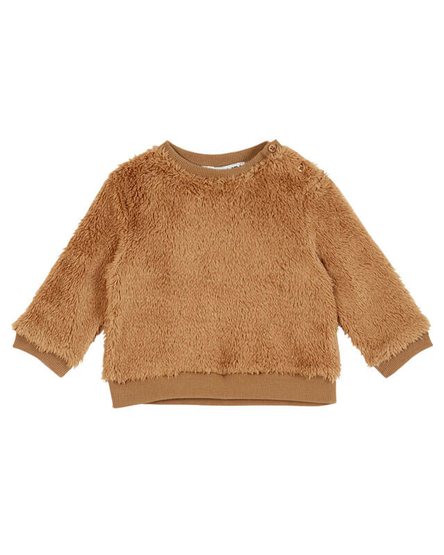 Sweat-shirt Peluche Macadamia Emile & Ida