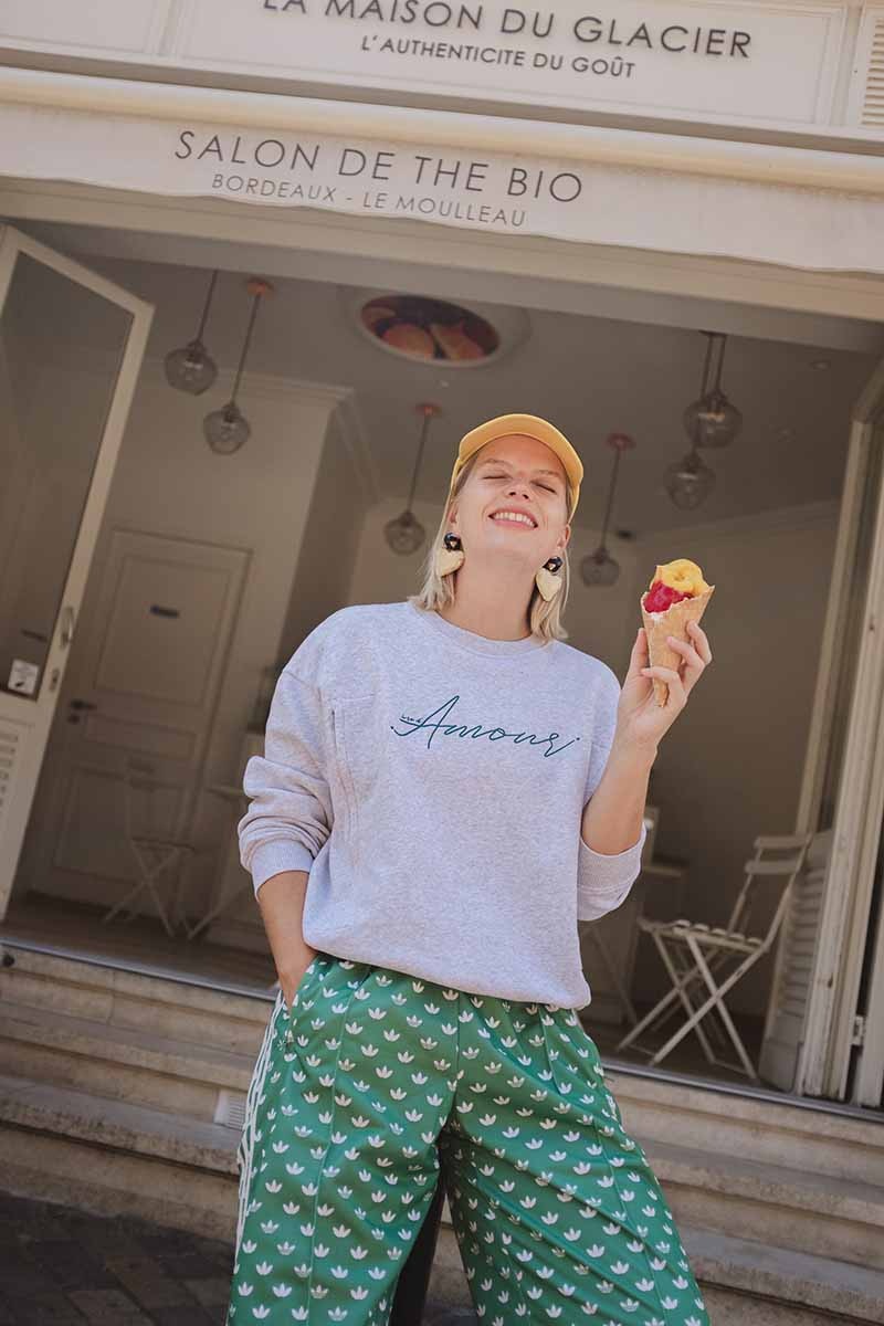 Sweatshirt d'allaitement Amour TajineBanane lifestyle