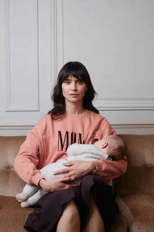 Sweatshirt d'allaitement MOM d'Amour Tajine Banane lifestyle 2