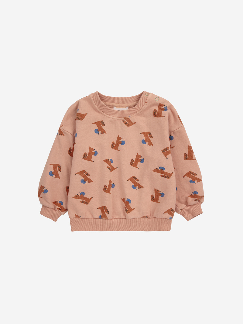 Sweatshirt Hungry Squirrel Bobo Choses devant
