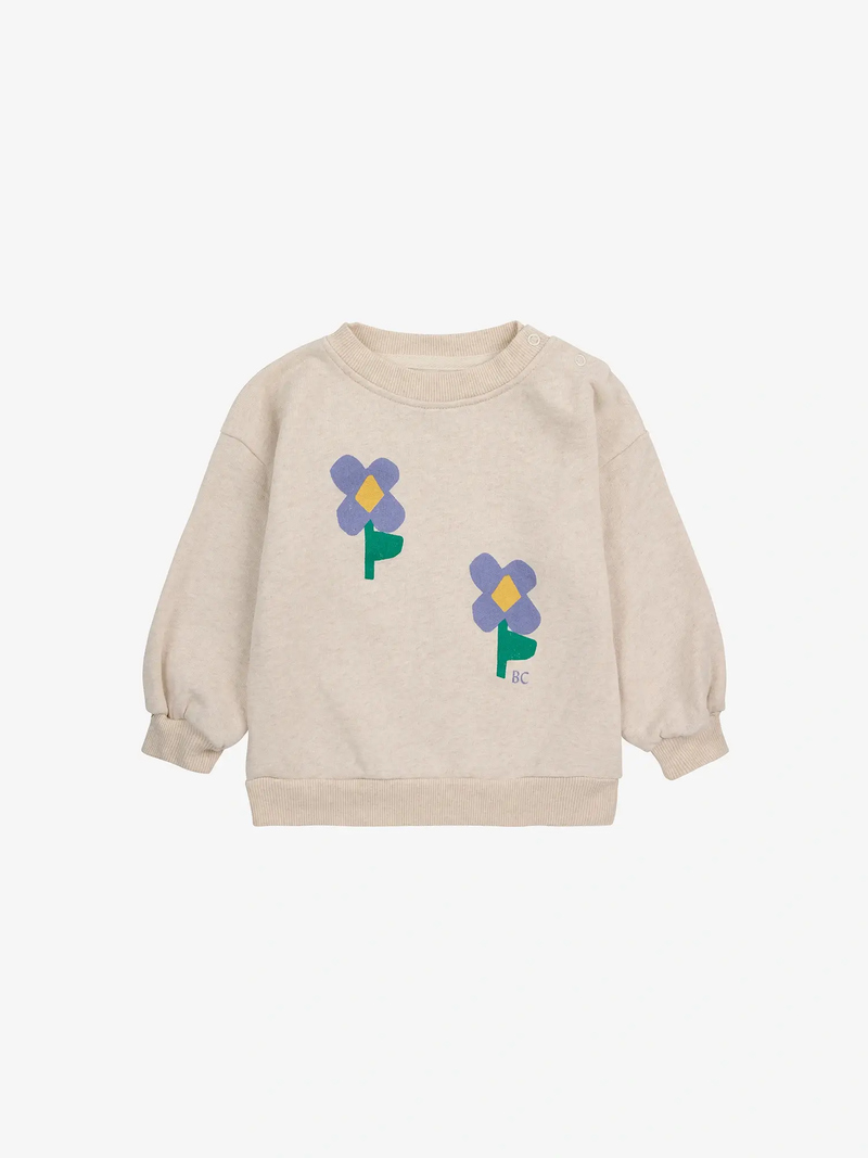 Sweatshirt Pansy Flower Bobo Choses produit