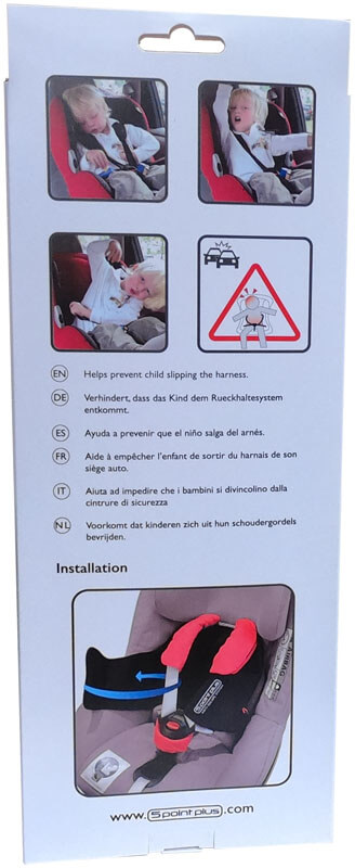 Système anti-évasion de siège auto Noir 6 mois - 4 ans 5 Point Plus mode d'emploi