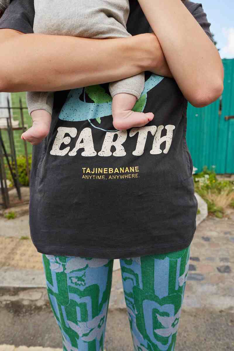 T-shirt d'allaitement Mother Earth Tajine Banane lifestyle2