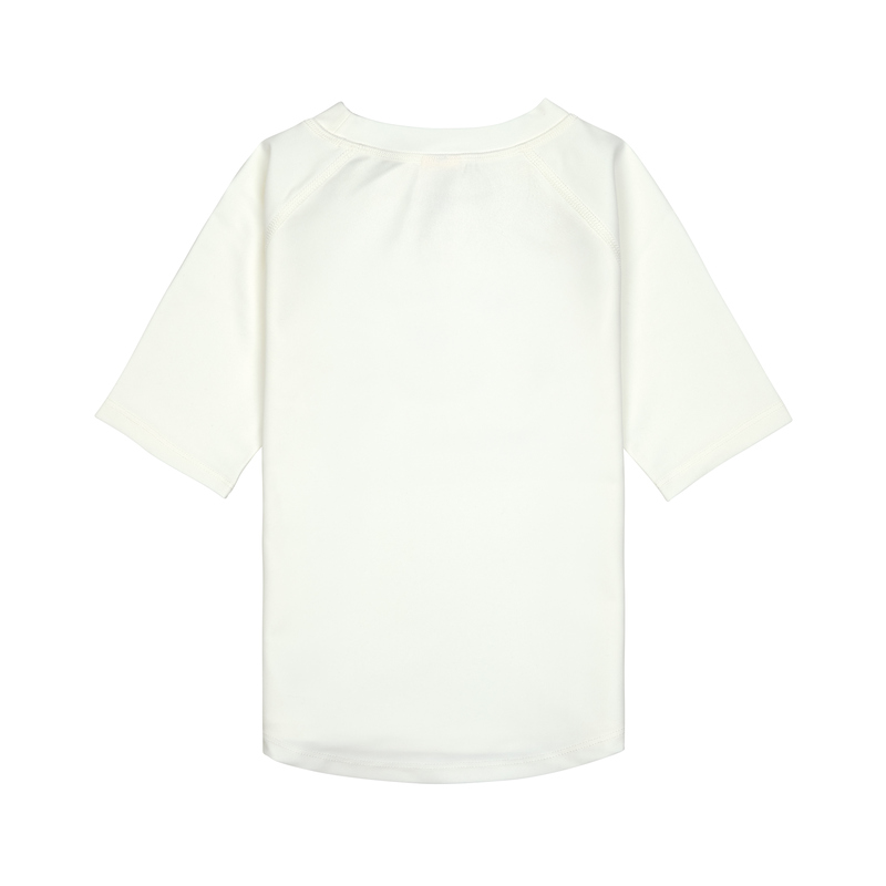 T-shirt anti-UV manches courtes Sunshine écru LASSIG face