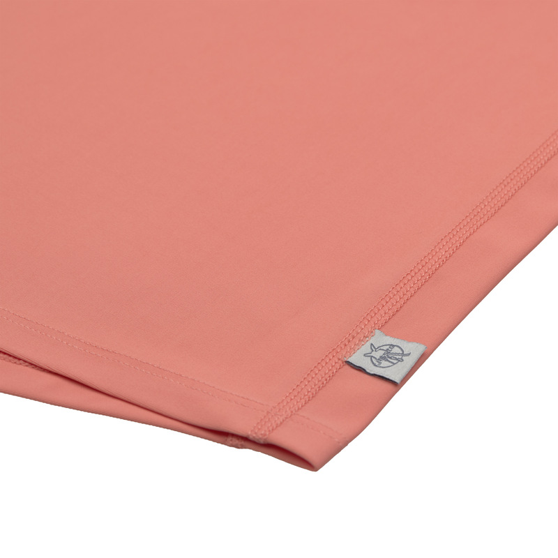 T-shirt anti-UV manches longues Sunshine corail LASSIG matiere