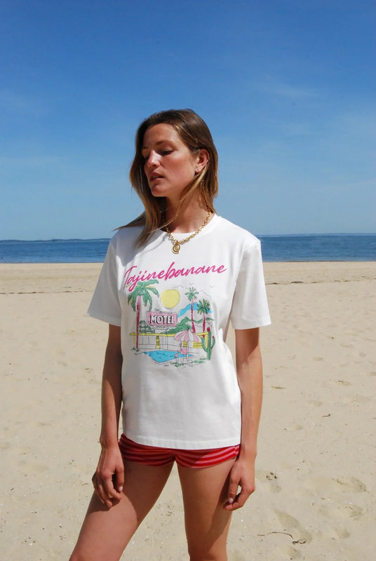 T-shirt d'allaitement Palm Spring Tajine Banane 1