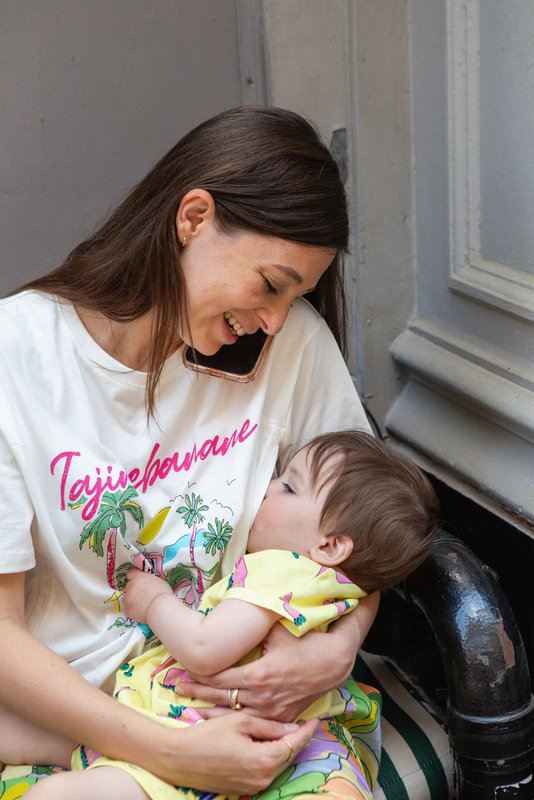 T-shirt d'allaitement Palm Spring Tajine Banane 3