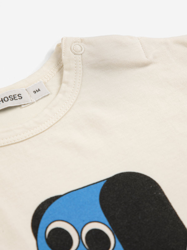 T-shirt Doggy Mate Blanc 6 mois Bobo Choses zoom 2
