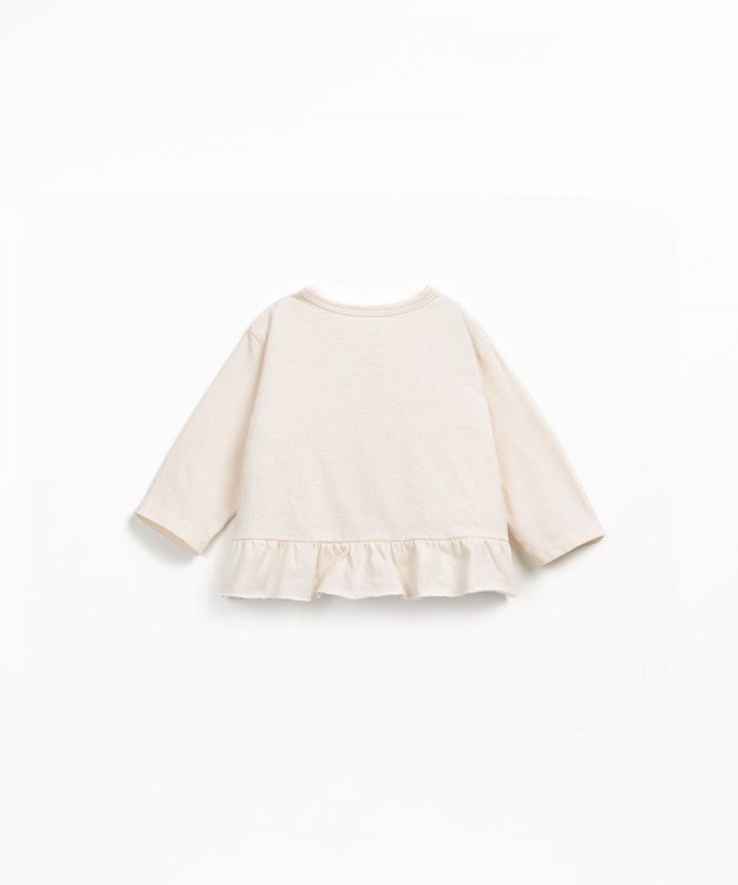 T-shirt manches longues en jersey pencil Play Up derrière