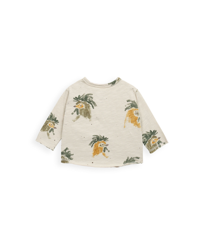 T-shirt manches longues en jersey de coton imprimé Arthur Play Up dos