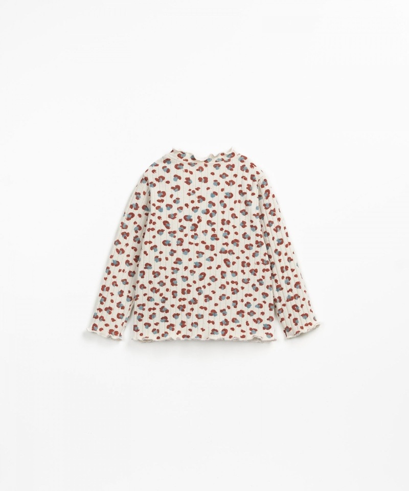 T-shirt manches longues RIB imprimé So-So PLAY UP dos