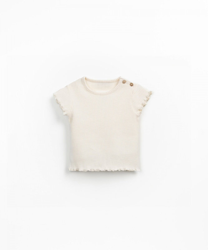 T-Shirt RIB Flamé Grés Play Up face