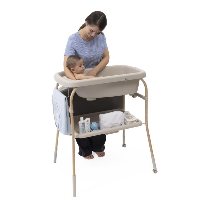 Table à langer + baignoire Soft Bubble Armonia Scandinavian CHICCO lifestyle 3